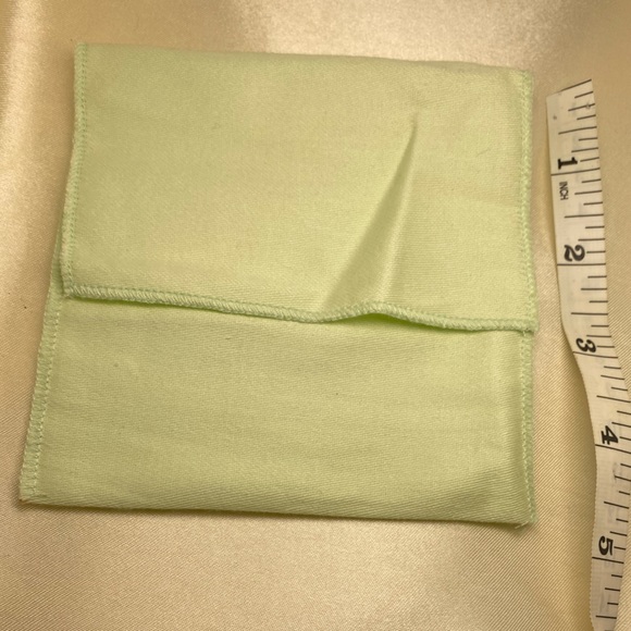 Burberry Wallet DustBag🔥NEW🔥Pistachio Green/Black LOGO/Foldover💚Bundle & Save - Picture 7 of 9